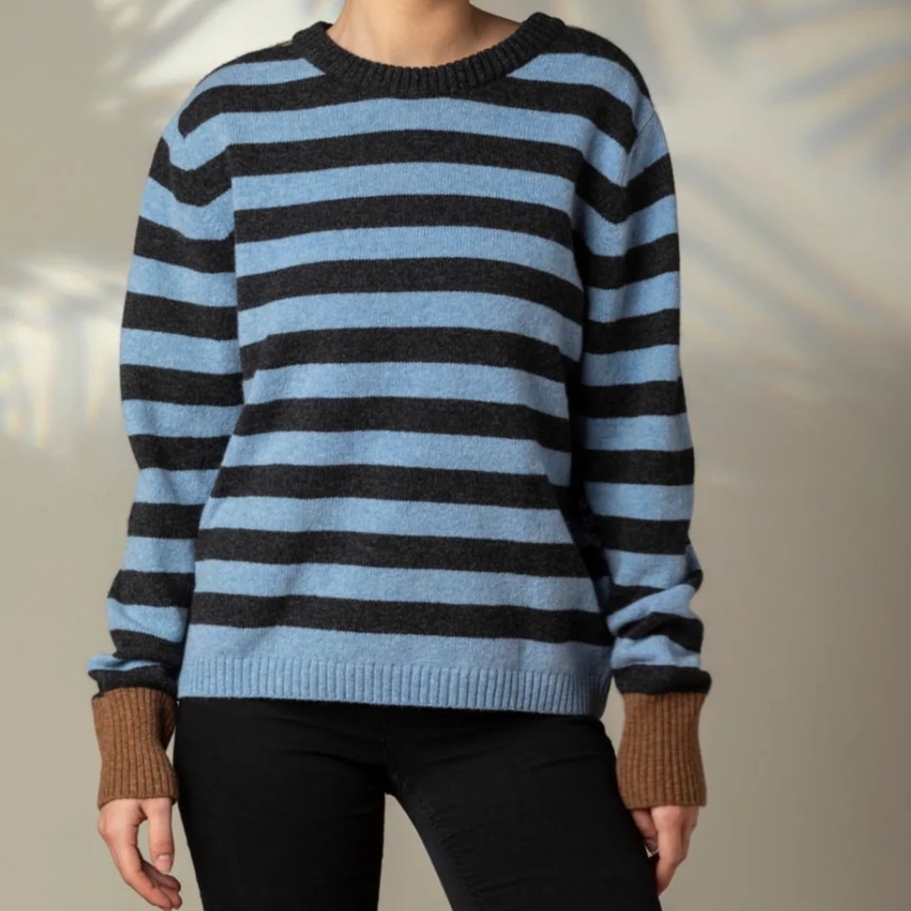 Eribé Scotland Stobo Reversible fairisle sweater - Phoebe Small - Picture 3 of 11